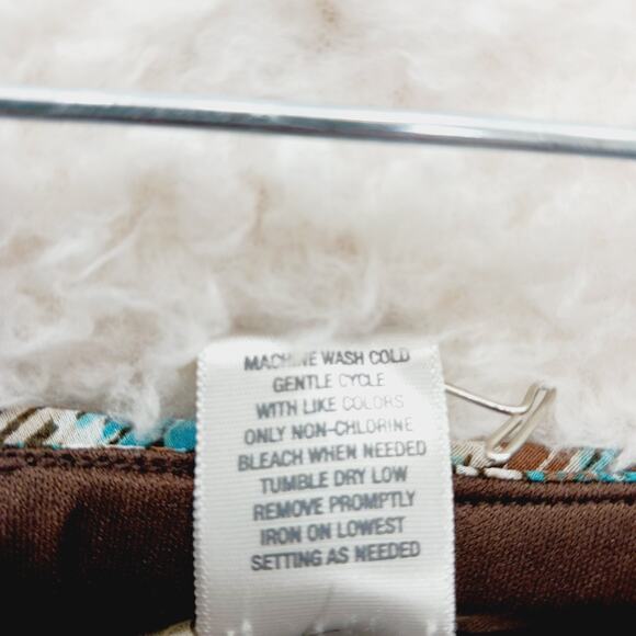 Skirt Midi Dressbarn Aztec Boho Indie Tribal Festival Minimalist Retro Size L - Picture 8 of 9